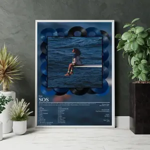 SOS Album Posters, Wall Art Home Decor, Album Cover Poster