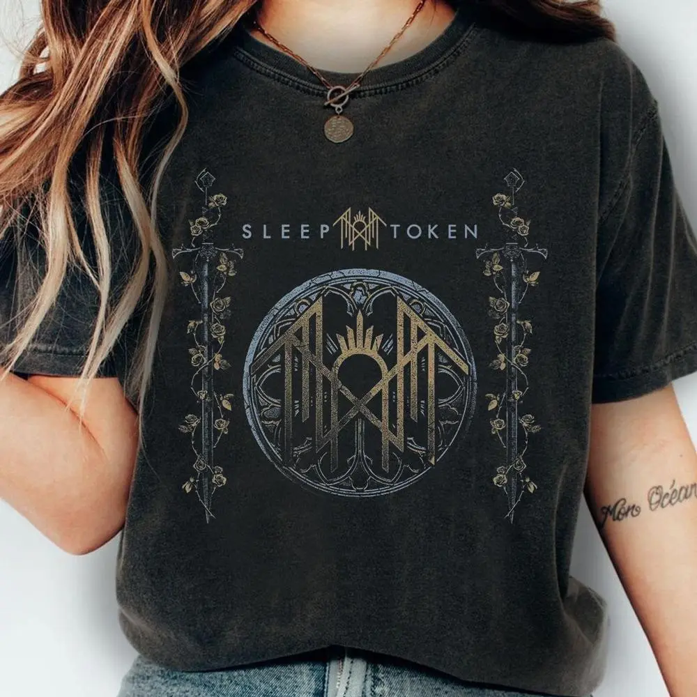 Vintage Sleep Token Logo Shirt Sleep Token Sword , Sleep Token Merch Gift, Gift shirt