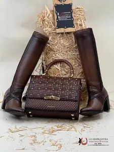 CUADRA HONEY HAND BAG RES AZTECA MIEL CRYSTALS DU406