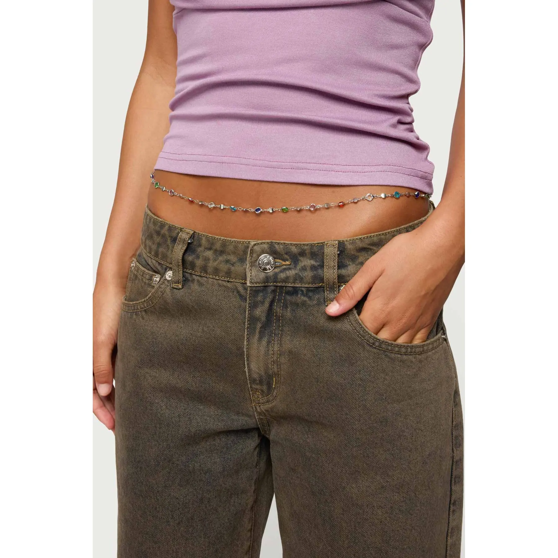 Gemstone Belly Chain
