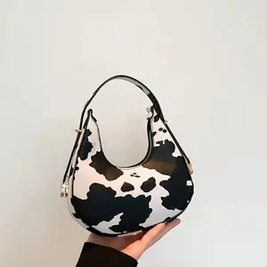 Cow Pattern Shoulder Bag