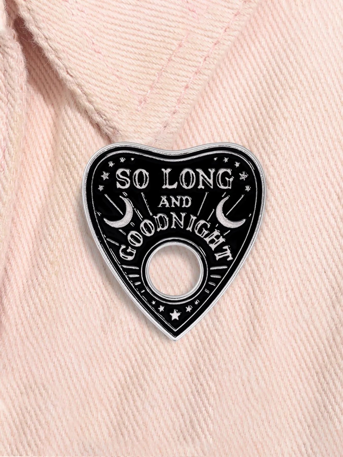 So Long And Goodnight Punk Rock Music Enamel Pin Vintage My Chemical Romance Album Metal Brooch Lapel Backpack Badge Fashion Jewelry Accessories Gift for Friends Alloy Brooch Pin