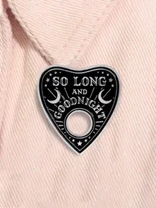 So Long And Goodnight Punk Rock Music Enamel Pin Vintage My Chemical Romance Album Metal Brooch Lapel Backpack Badge Fashion Jewelry Accessories Gift for Friends