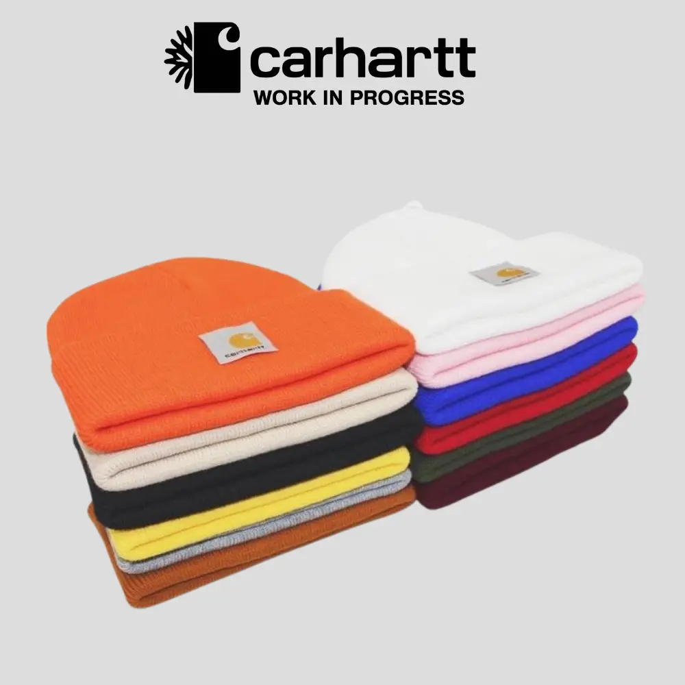 Carhartt Knit Winter Beanie – Premium Cuffed Watch Cap for Men Women, Soft Acrylic Fabric, Warm Outdoor Hat, Casual Streetwear Fashion, Cold Weather Essential, USA Trending Collection