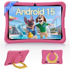 Digiland 10.1 inch Android 15 Kids Tablets 2025,6GB RAM + 64GB ROM,Parent Control Kids Education Children Tablet with WiFi,Kid-Proof Case