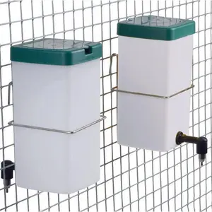 Plastic Flip-Top Water Bottle Nipple Drinker for Rabbits, Birds & Small Animals