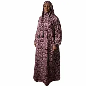 One Piece Prayer Garment - Stylish Praying abaya with Elegant Design for Comfortable Wear