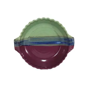Handmade Ceramic Casserole With Handle