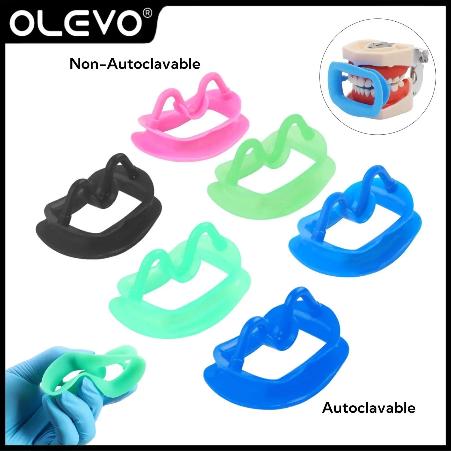 Dental Mouth Opener Soft Silicone Orthodontic Cheek Retractor Tooth Intraoral Lip Expand Dentist Oral Care Teeth Whitening Tool
