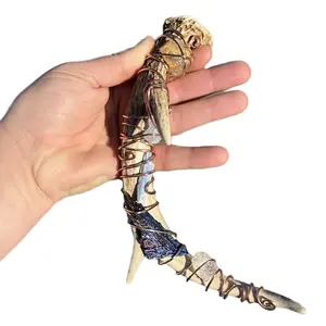 Crystal Deer Horn Wand - Authentic and Natural Decorative Art