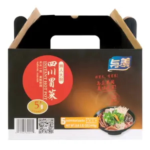 YUMEI Sichuan Maocai Hot Pot - Instant, Spicy Glass Noodles, 5 Packs* 10.16oz