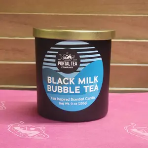 Portal Tea Candle — Black Milk Bubble Tea