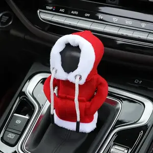 Car Gear Shift Cover, Cute Hoodie Design Automatic Shift Knob Car Gear Shift Protector, Car Interior Decoration Accessories for Women & Men