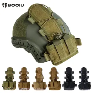 BOOIU Tactical Helmet Battery Pouch MK2 Counterweight Pack Fast Helmet Airsoft Battery Pack Hunting Helmet Accessories