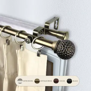 Celio 13/16" Double Curtain Rod