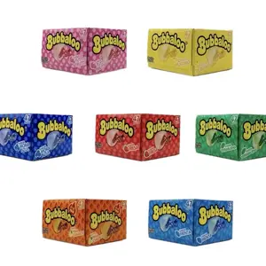 Bubbaloo Assorted Flavors Bubble Gum - 47 pcs Pack Fruity Snack Fruity Snack