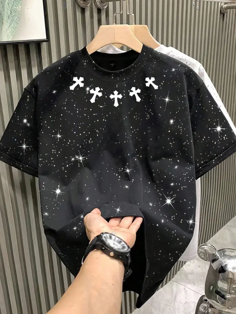 chrome hearts rainbow cross t shirt - TikTok Shop