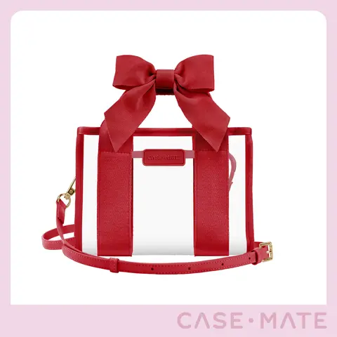 Case-Mate Jelly Stadium Bag, Stadium-Approved Crossbody Shoulder Bag with Zip-Top Closure, Secure Design, Adjustable Strap, Fits Keys, Wallet, Tickets