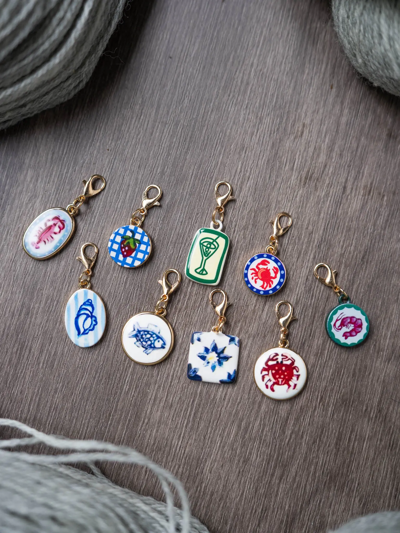 Coastal Stitch Markers