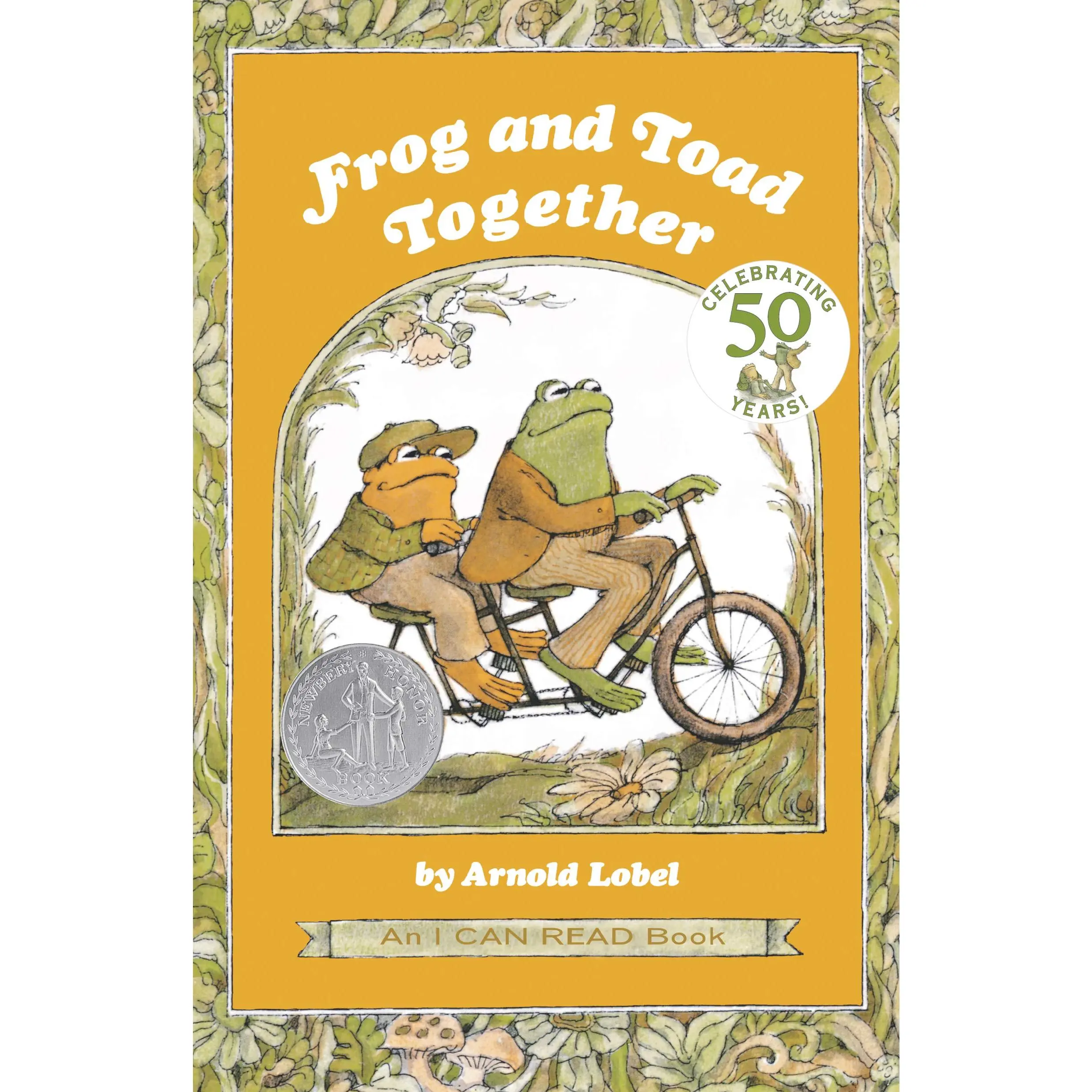 Frog and Toad Together: A Newbery Honor Award Winner from the Classic Animal Friendship and Adventure Series, Great for Growing Reading Skills and Ear -- Arnold Lobel - Paperback