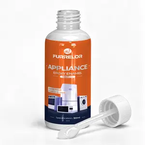 FURRELOR Appliance Touch Up Paint, 2 In 1 Appliance Paint, Suitable For Refrigerators, Dishwashers, Dryers, Washing Machines And Household Electrical Appliances. (50ml/1.7Fl Oz)