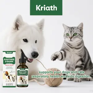Pet Herbal Throat Soothing Nutritional Liquid - Gentle Herbal Throat Support, Comforting and Nourishing Care Supplement
