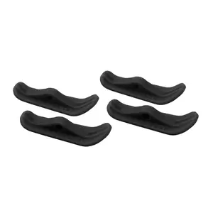 Finger Skis - 43 mm Long - Upgraded Resin Construction - Midnight Black Colorway