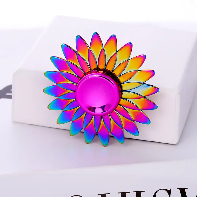 Colorful Golden Lotus Floating Box