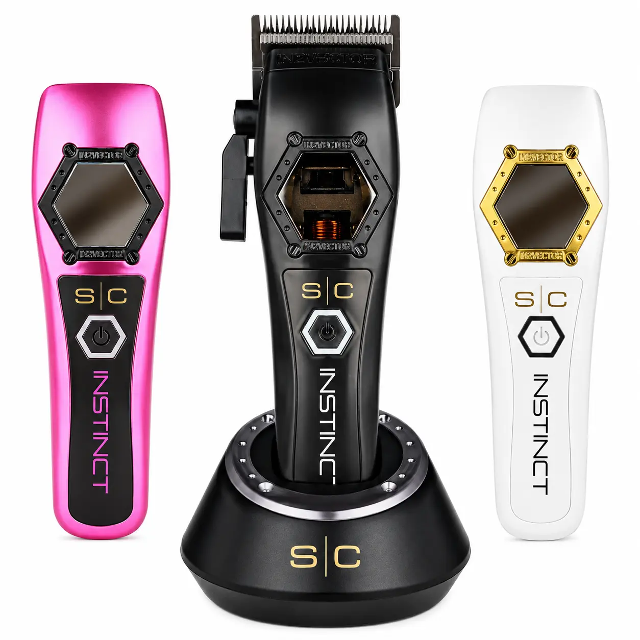 StyleCraft Instinct Metal Edition Cordless Hair Clipper w/ IN2 Vector Motor SC611M