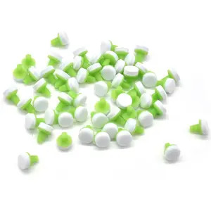 60 pcs Fast Quick Foam Pad for Dental Composite Resin Modelling(Green,4mm)
