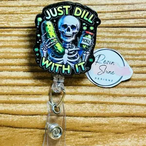Just Dill With It Badge Reel