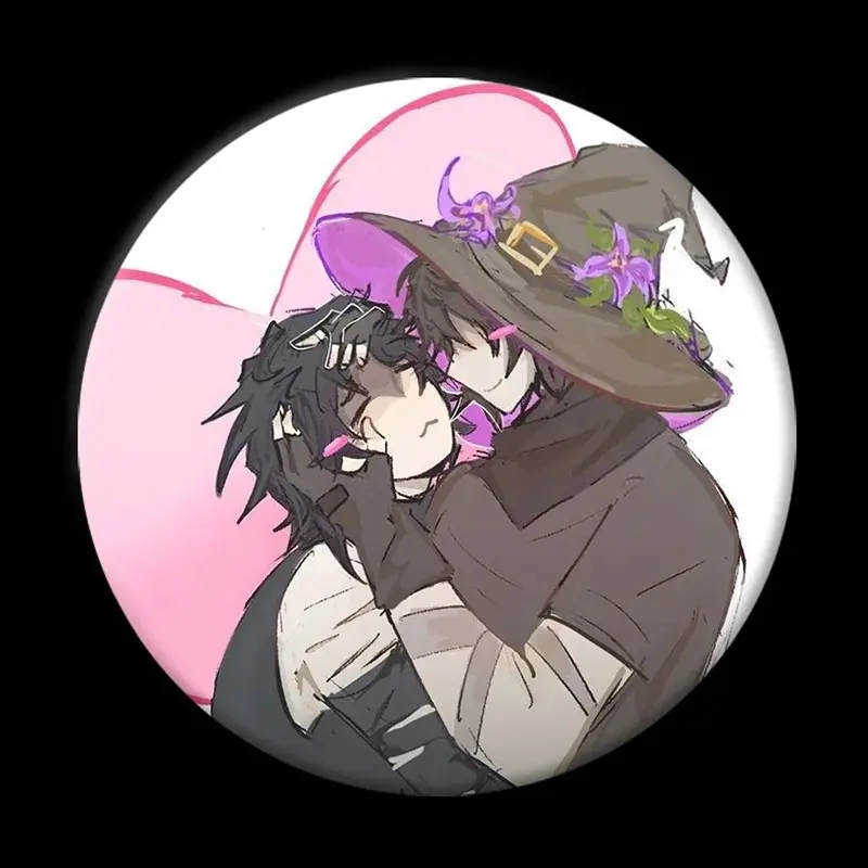 Forsaken Pin Button, Azure x Two Time Pins, Azure Pins, Two Time
