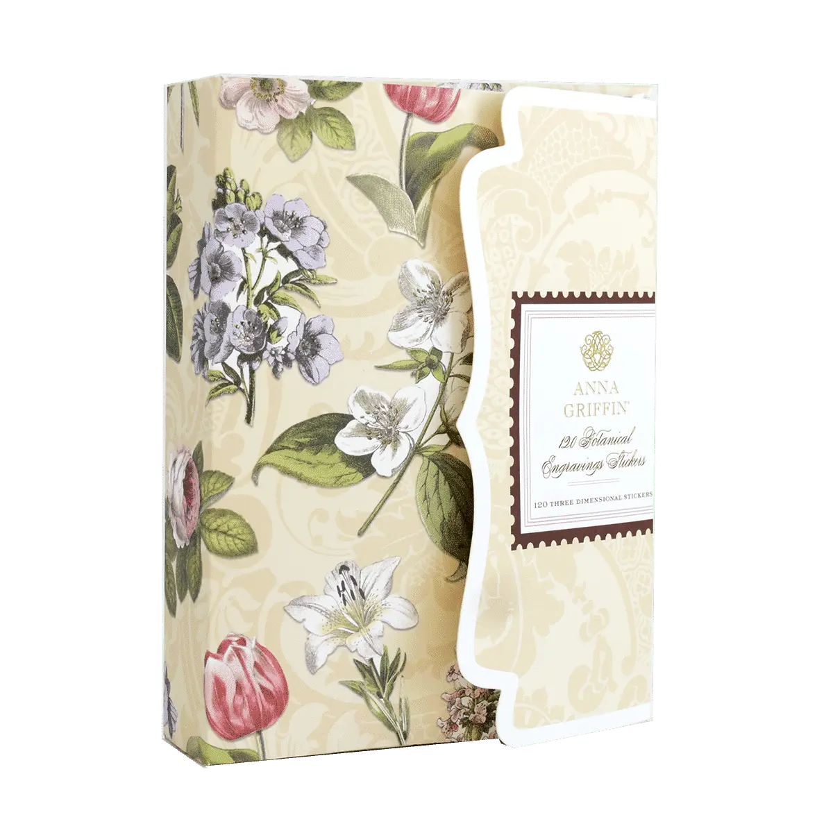 120 Botanical Engravings Stickers