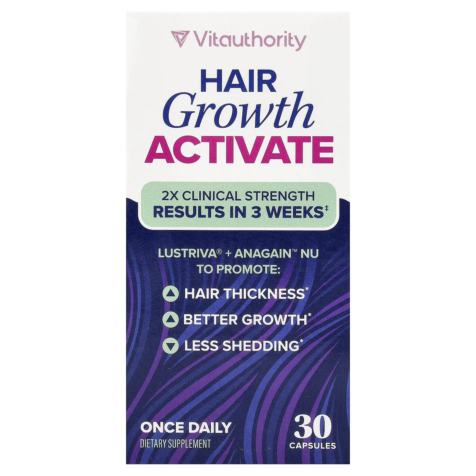 Vitauthority Hair Growth Activate, 30 Capsules