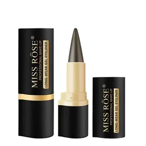 Multifunctional Solid Waterproof Eyeliner Pencil, High Pigment Eye Liner & Lip Liner, Ideal for Beginners, Long-Lasting Smudge-Proof, Smooth Application, Eye Makeup Products