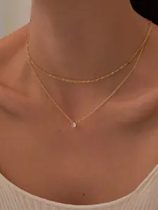 Elegant Non Tarnish Necklace Set for Women, Perfect Gift for Friends & Family, Fashion Accessory for Stylish Individuals