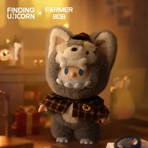 [FINDING UNICORN] FARMER BOB FURRY BONE DETECTIVE BOB Collection Figurine Toys for Modern Home Decor Collectible Art Toy Cute Figures Desktop Ornament Collectible Toys Birthday Gifts