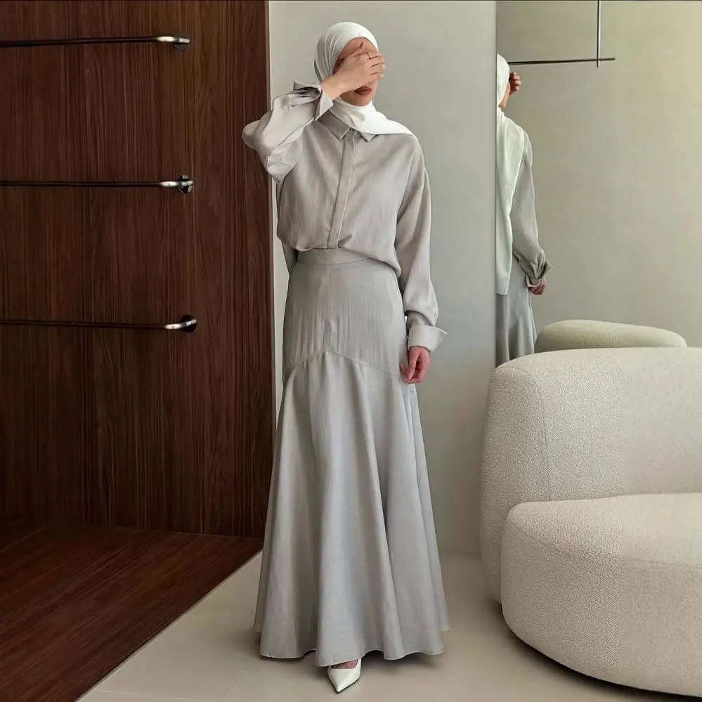 Women's Shirt and Skirt Set