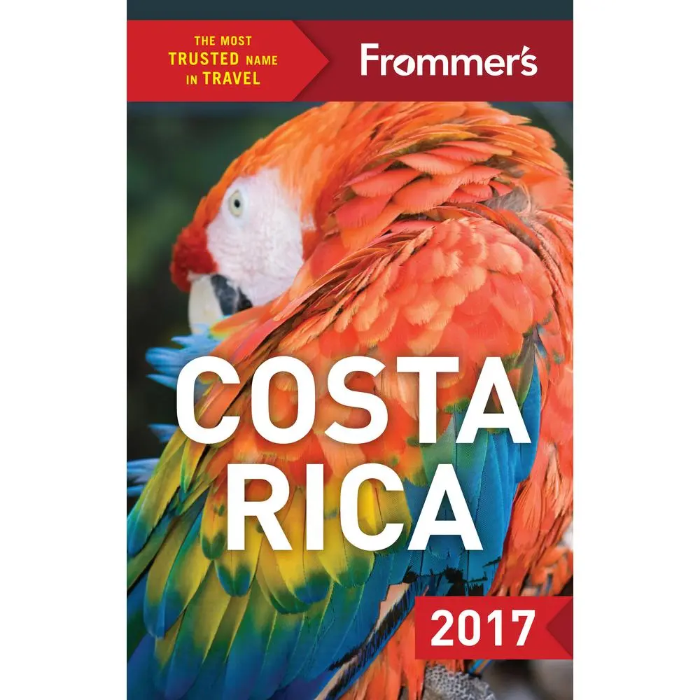 Used Good Frommer's Costa Rica 2017 Complete English Book by Karl Kahler - Softcover, 1.3 lbs, Reading Materials, Free Foldout Map, Chapter on Helpful Spanish Phrases