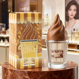 Ice Cream Chocolate Milk Neutral Perfume, 100ML Long-Lasting Oriental Scent, Chocolate, Caramel, Vanilla, Ideal Gift for Dates, Work, Daily Wear