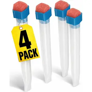 Envelope Moistener, Stamp Moistener, Envelope Sealer Sponge, 4 Pack