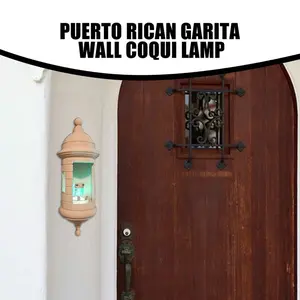 Puerto Rico pareja de Coqui en garita del morro