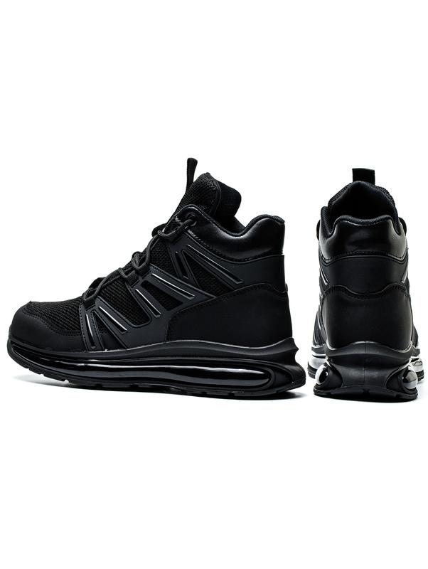 Men's Safety Boots Anti-Smash Steel Toe Anti-Puncture Kevlar Air Cushion Soft Sole Outdoor Construction Safety Boots Factory Work Shoes Autumn Winter Style