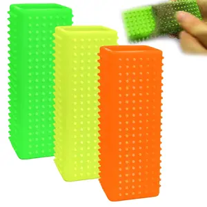 3 Pcs Pet Hair Remover Silicone Dog Cat Hair Remover Block Roller Deshedding Tool Cleaner Brush for Interior Furniture Sofa Carpets Bedding