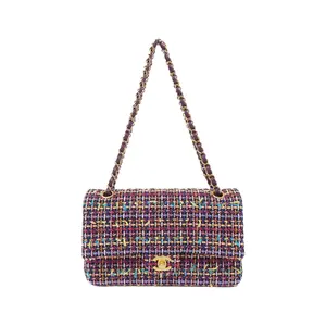 Pre-owned CHANEL Tweed Shoulder Bags Shoulder Bag