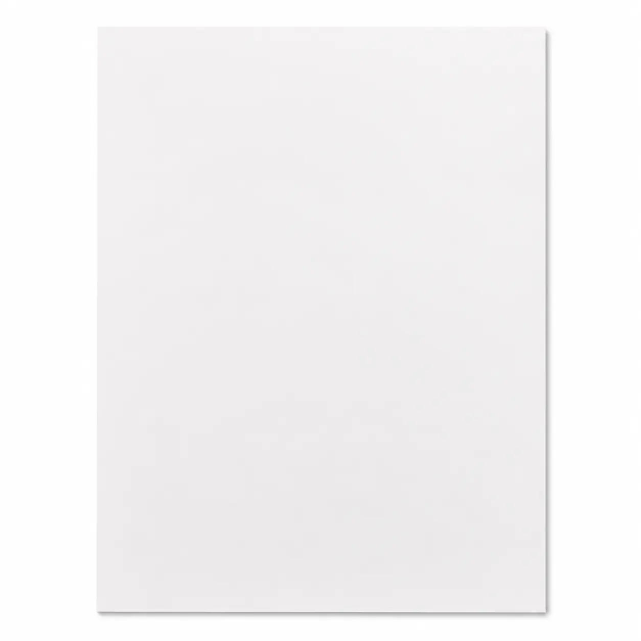 White Poster (1-Pack)