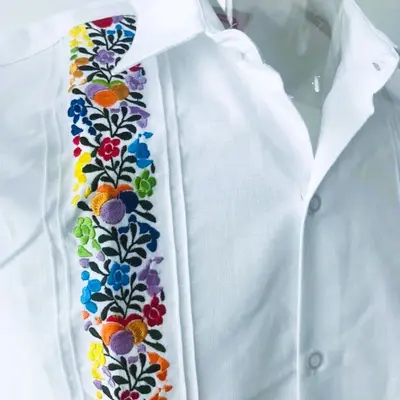 Camisas Bordadas Para Ombre Estilo Mexicano TikTok Shop