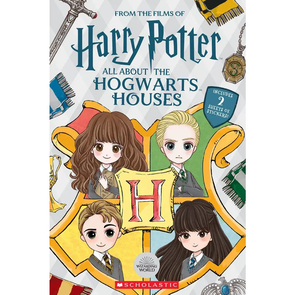 USED Book - All about the Hogwarts Houses (Harry Potter) by Moody, Vanessa (Paperback) - english