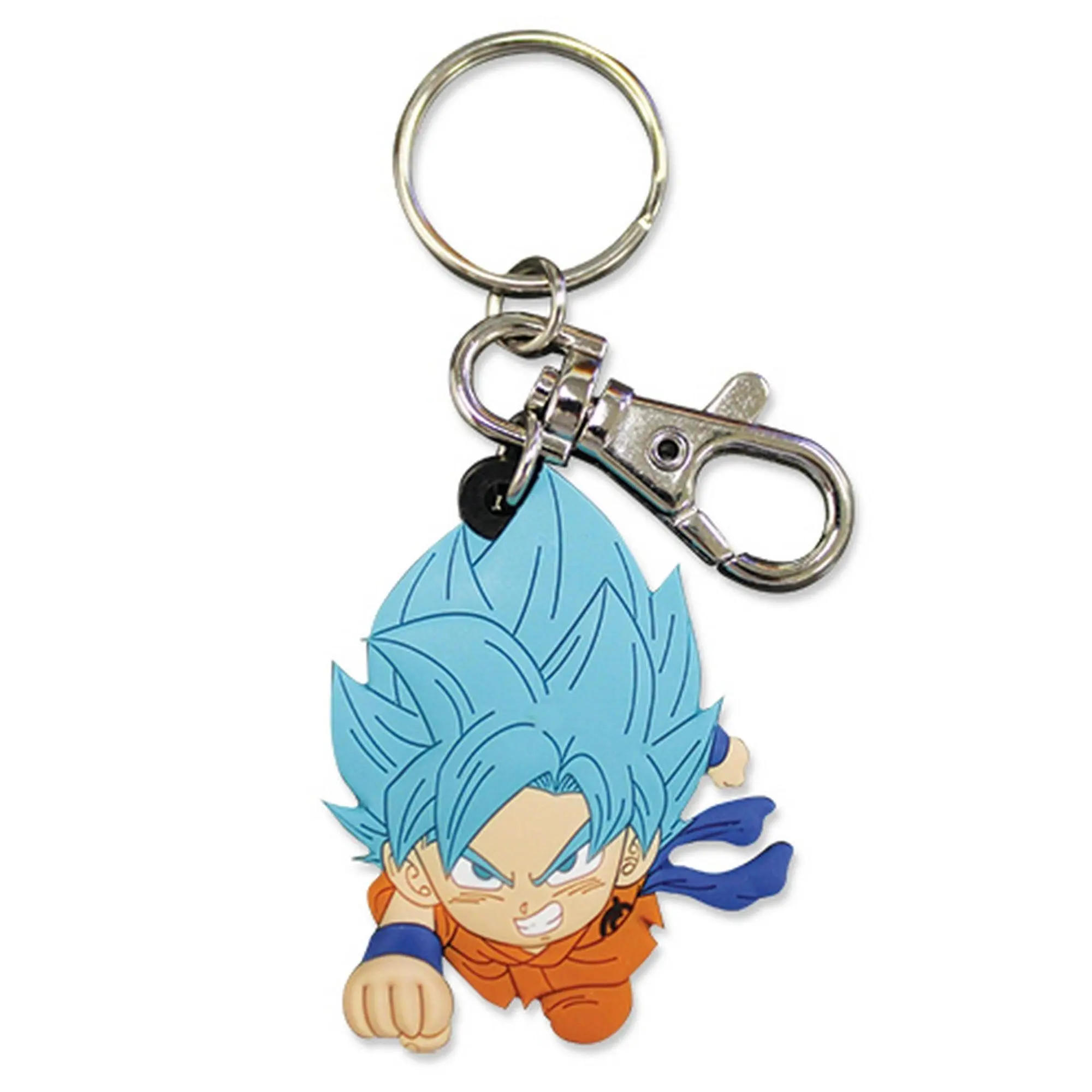 Dragon Ball Super - SD SSGSS Son Goku 01 PVC Keychain