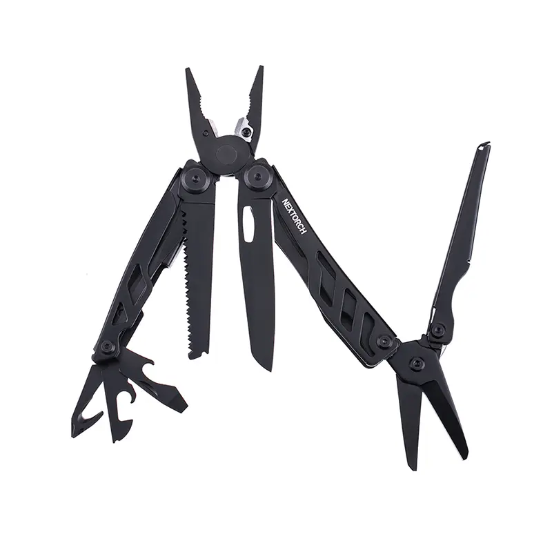 NEXTORCH MT10 16-in-1 Multi-tool Pliers with Scissors, Knife, Saw & Screwdrivers - EDC Tactical Folding Tool for Camping, Hiking & Gift for Men EDC Gear